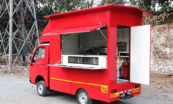 Portable Food Van Manufacturer